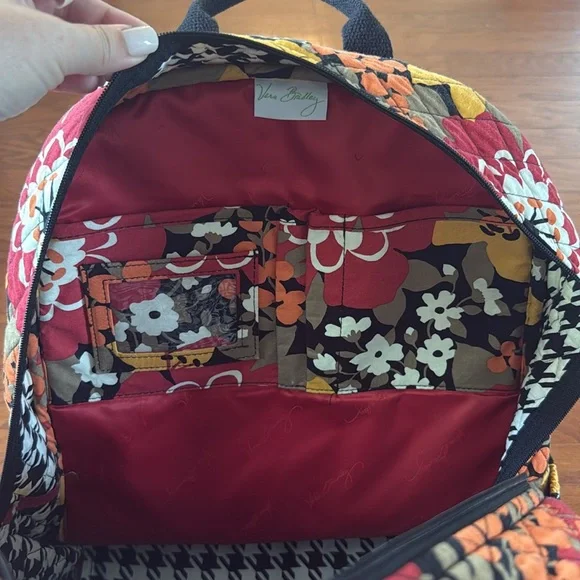 Vera Bradley Campus Backpack Bittersweet - Picture 6 of 11